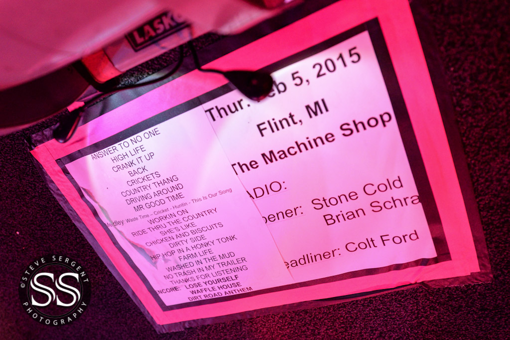 Colt Ford @ The Machine Shop in Flint, MI | Photo by Steve Sergent